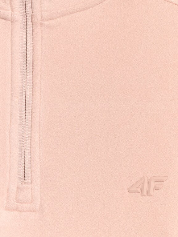 Damska bielizna termiczna polarowa (góra) 4F 4FRAW25UFLEF080 - beżowa