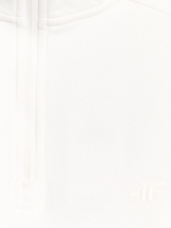 Damska bielizna termiczna polarowa (góra) 4F 4FRAW25UFLEF080 - biała