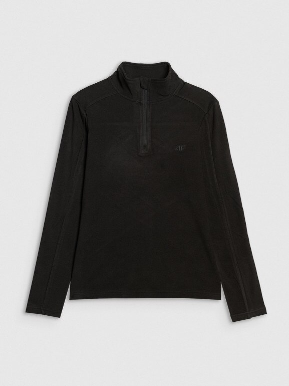 Damska bielizna termiczna polarowa (góra) 4F 4FRAW25UFLEF080 - czarna