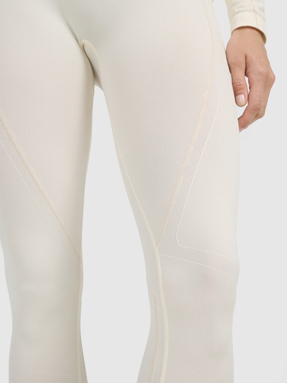 Damska bielizna termoaktywna (dół) 4F 4FWAW25USEAF204 - biała