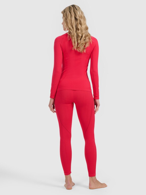 Damska bielizna termoaktywna (dół) 4F 4FWAW25USEAF204 - różowa