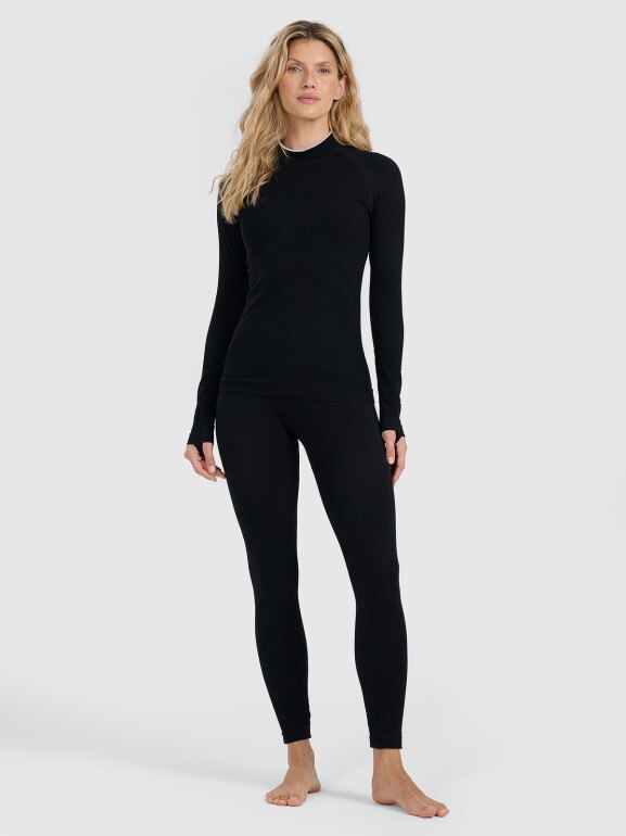 Damska bielizna termoaktywna (dół) 4F 4FWAW25USEAF206 - czarna