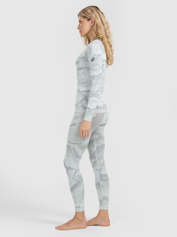 Damska bielizna termoaktywna (dół) 4F 4FWAW25USEAF209 - szara