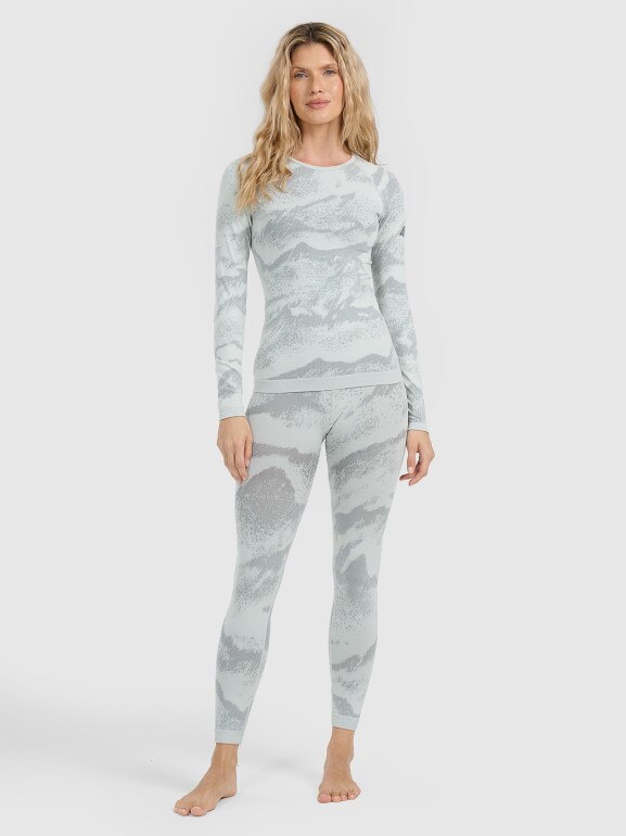 Damska bielizna termoaktywna (dół) 4F 4FWAW25USEAF209 - szara