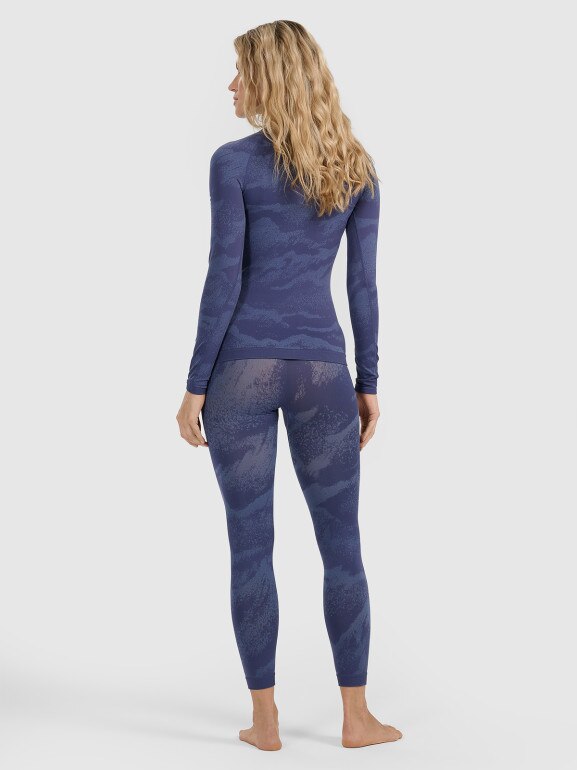 Damska bielizna termoaktywna (dół) 4F 4FWAW25USEAF209 - niebieska