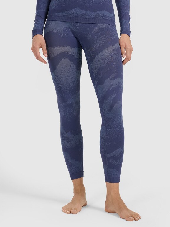 Damska bielizna termoaktywna (dół) 4F 4FWAW25USEAF209 - niebieska