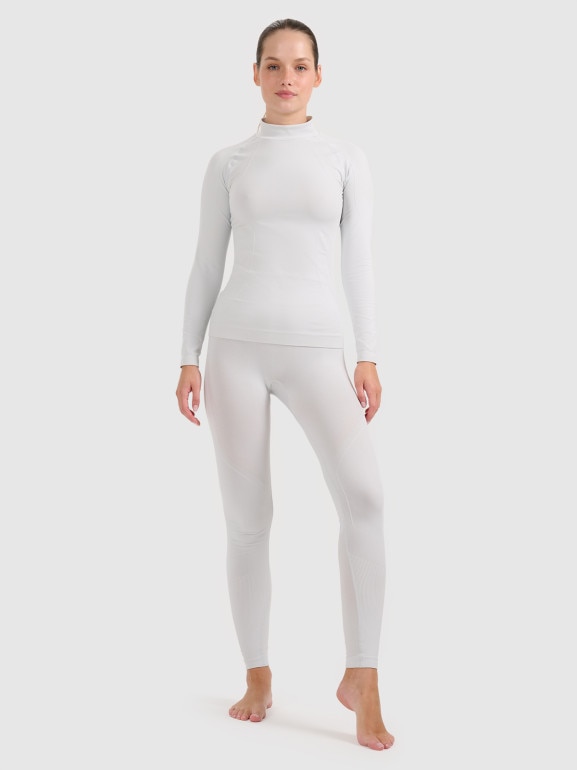Damska bielizna termoaktywna (dół) 4F 4FWAW25USEAF217 - szara