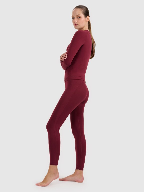 Damska bielizna termoaktywna (dół) 4F 4FWAW25USEAF221 - czerwona