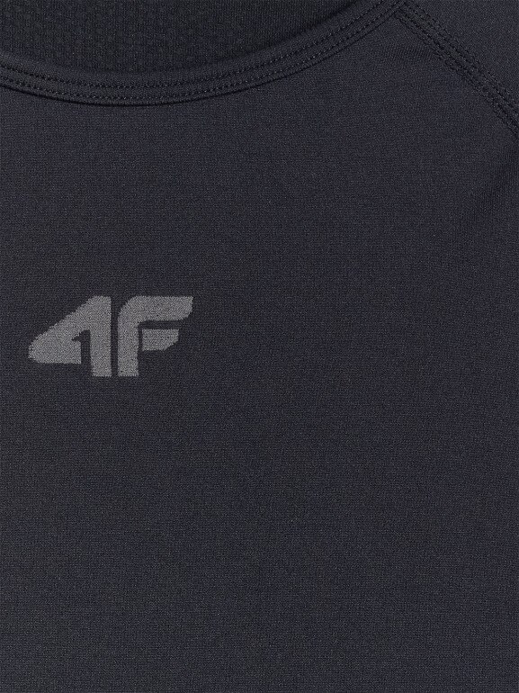 Damska bielizna termoaktywna (góra) 4F 4FWAW25USEAF220 - czarna