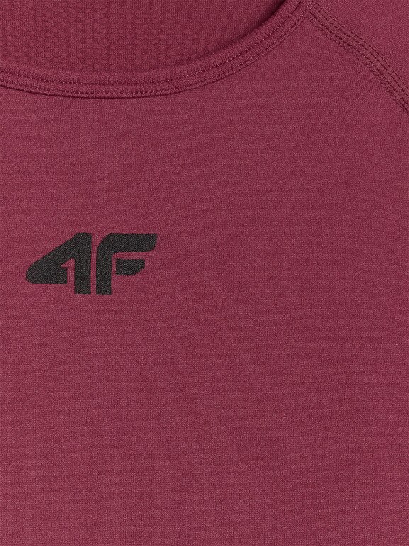 Damska bielizna termoaktywna (góra) 4F 4FWAW25USEAF220 - czerwona