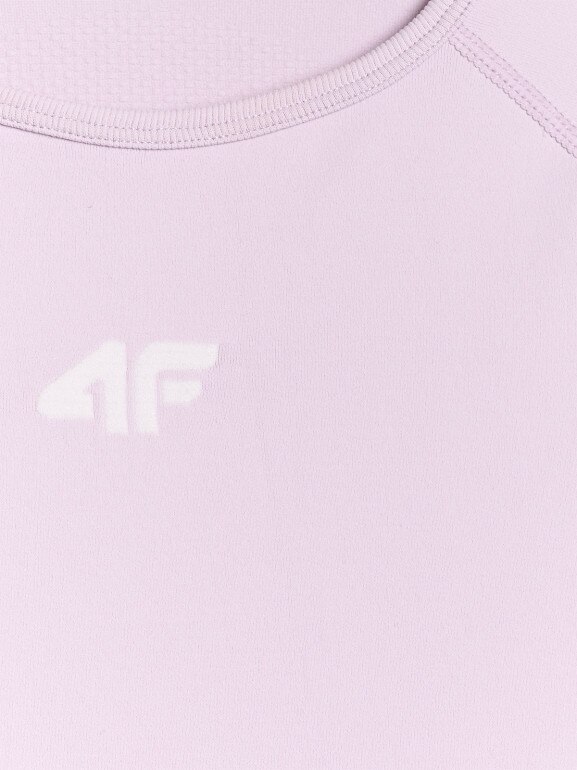 Damska bielizna termoaktywna (góra) 4F 4FWAW25USEAF220 - różowa