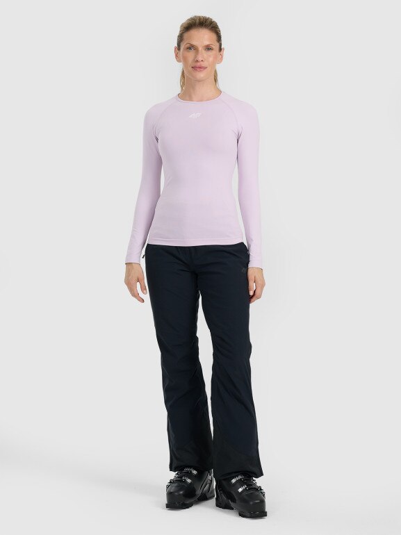 Damska bielizna termoaktywna (góra) 4F 4FWAW25USEAF220 - różowa