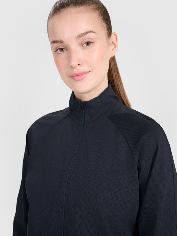 Damska bluza treningowa 4F 4FRSS25TFSWF635 - czarna