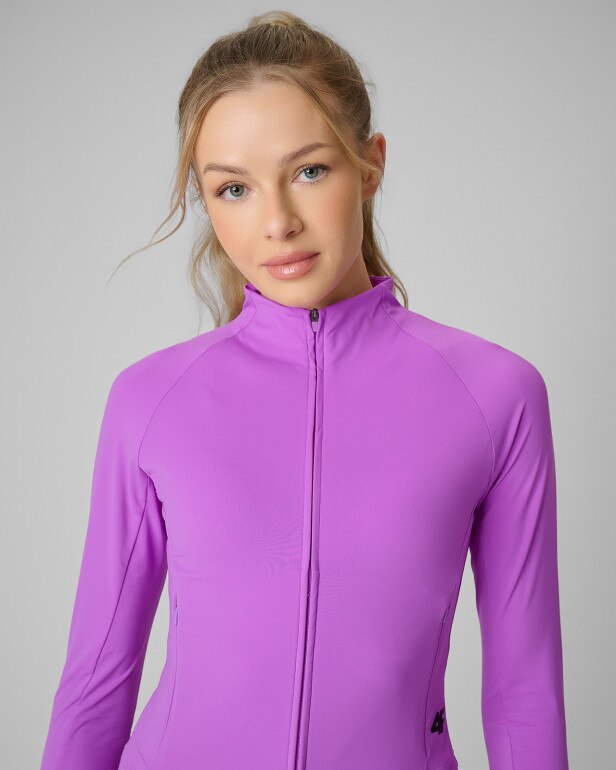 Damska bluza treningowa 4F 4FRSS26TFSWF0949 - różowa