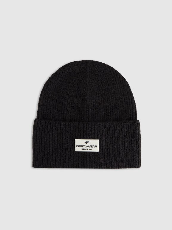 Damska czapka beanie 4F 4FRAW25ACAPF0725 - czarna