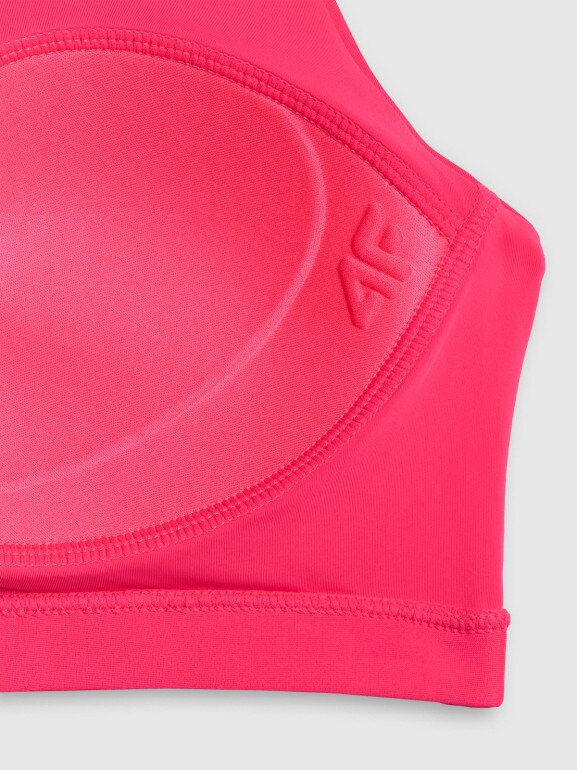 Damska góra od bikini 4F 4FRSS26UBKTF106 - różowa
