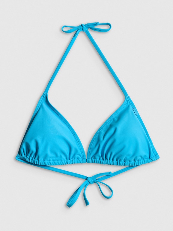 Damska góra od bikini 4F 4FWSS26UBKTF085 - niebieska