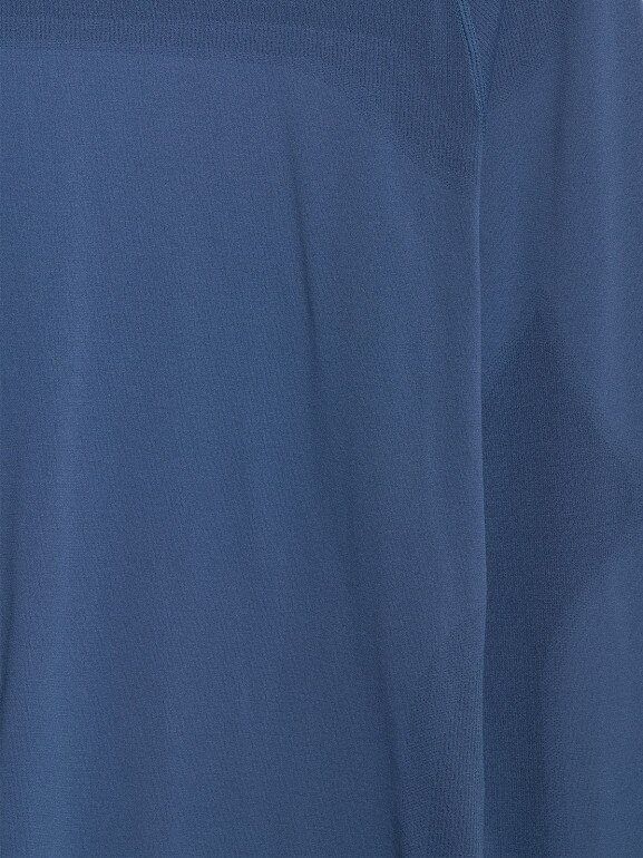 Męski longsleeve treningowy 4F 4FRSS24TPTSF623 - niebieski