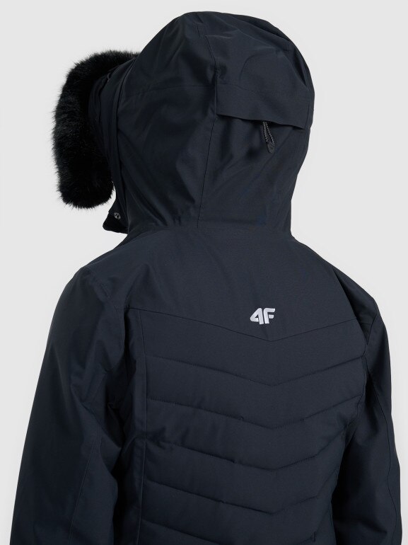 Damska kurtka narciarska 4F 4FRAW25TTJAF1072 - czarna