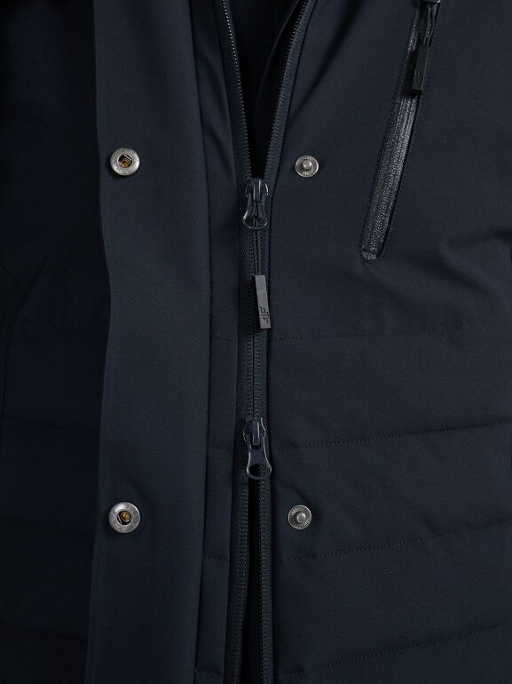 Damska kurtka narciarska 4F 4FRAW25TTJAF1072 - czarna