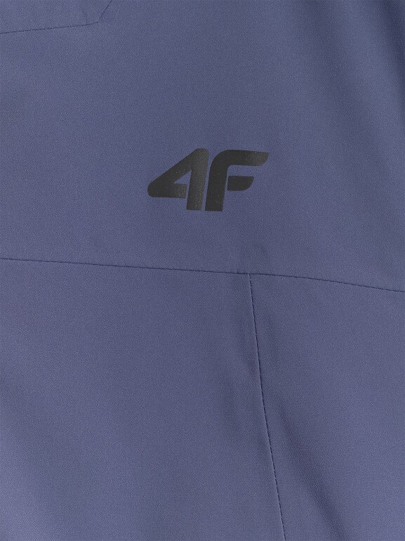 Damska kurtka narciarska 4F 4FWAW25TTJAF0807 - niebieska