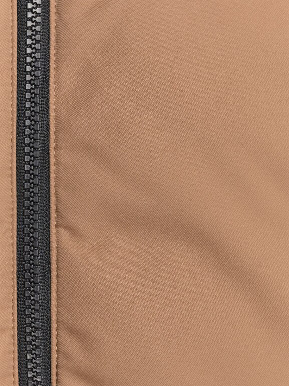 Damska kurtka narciarska 4F 4FWAW25TTJAF0808 - beżowa