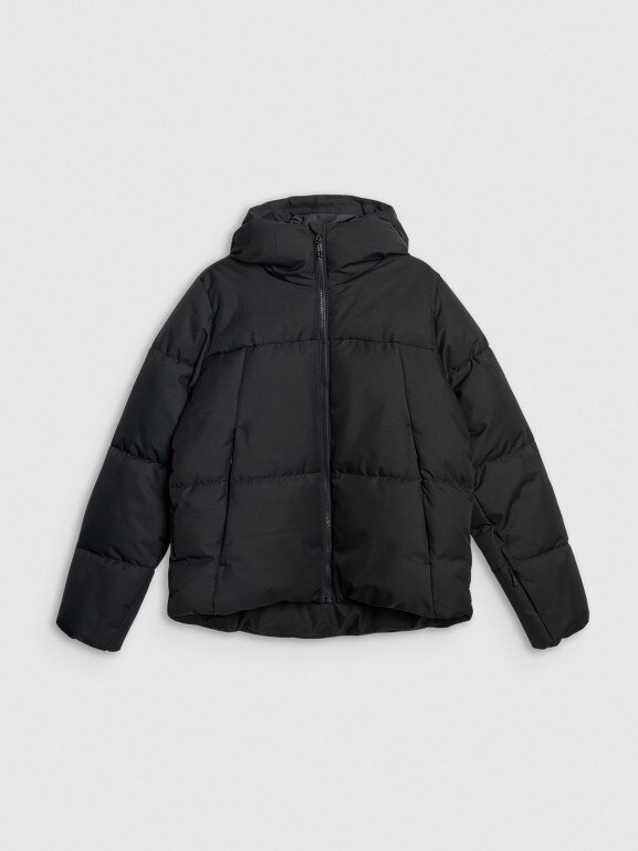 Damska kurtka narciarska 4F 4FWAW25TTJAF0808 - czarna