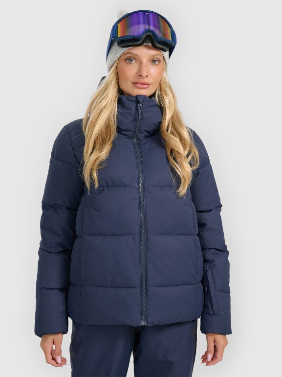 Damska kurtka narciarska 4F 4FWAW25TTJAF0955 - granatowa