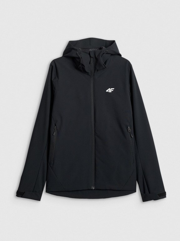 Damska kurtka przejściowa 4F 4FWSS26TTJAF1111 - czarna