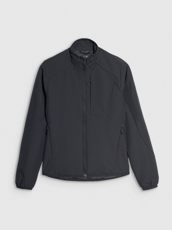 Damska kurtka puchowa trekkingowa 4F 4FWAW25TDJAF633 - czarna