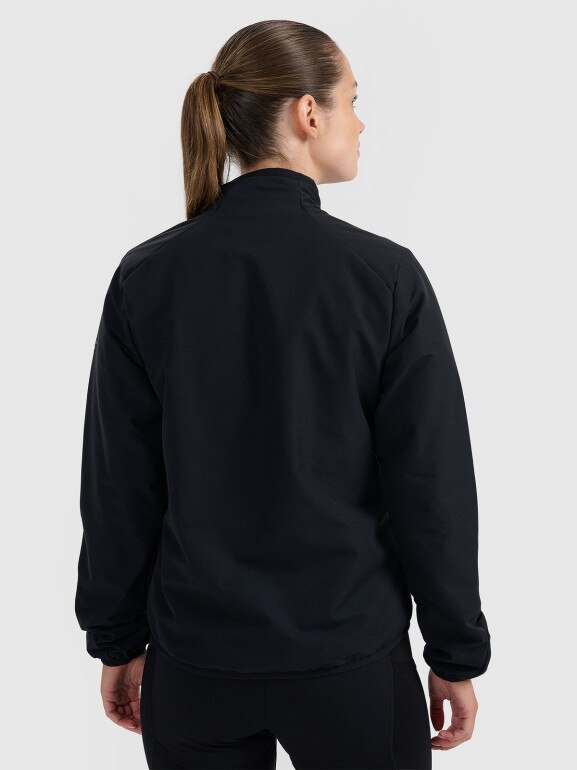 Damska kurtka puchowa trekkingowa 4F 4FWAW25TDJAF633 - czarna