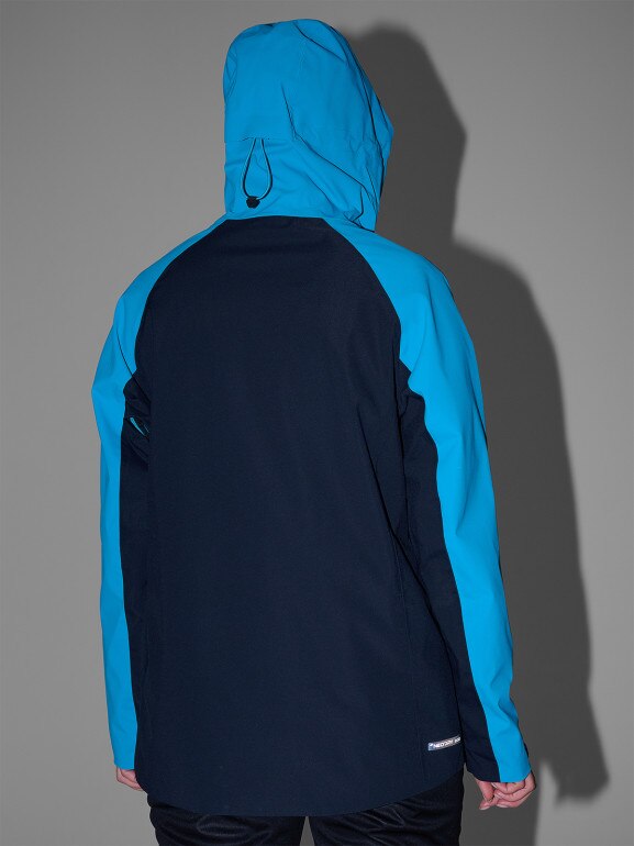Damska kurtka trekkingowa 4F 4FWAW25TTJAF1011 - niebieska