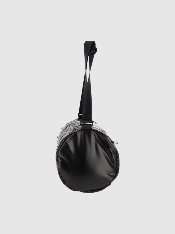 Damska torebka na ramię barrel bag 4F 4FRSS25ASBGU087 - czarna