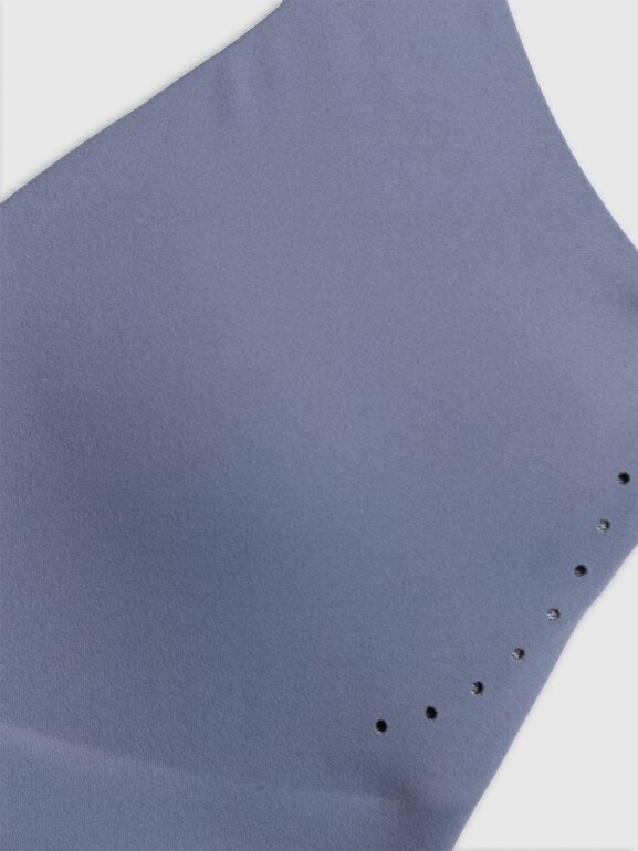 Damski biustonosz do jogi 4F 4FRSS26USBAF292 - denim
