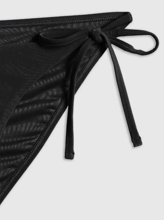 Damski dół od bikini 4F 4FWSS26UBKBF086 - czarny