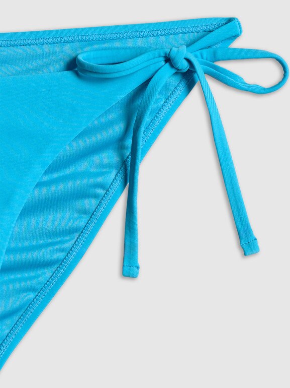 Damski dół od bikini 4F 4FWSS26UBKBF086 - niebieski
