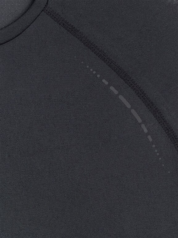 Damski longsleeve do biegania 4F 4FWAW25TFLOF415 - czarny