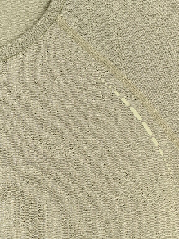 Damski longsleeve do biegania 4F 4FWAW25TFLOF415 - oliwkowy