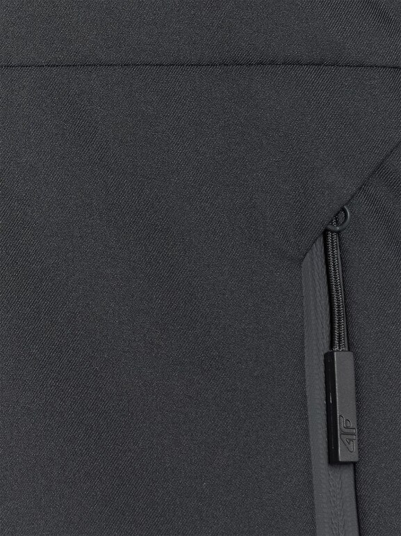 Damski płaszcz przejściowy 4F 4FWAW25TTJAF0786 - czarny