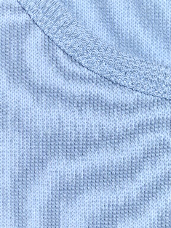 Damski top basic 4F 4FWMM00TSLEF132 - niebieski