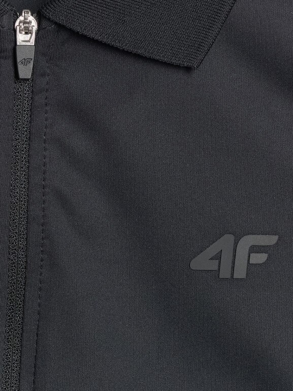 Damski top tenisowy 4F 4FRAW25TSLEF290 - czarny