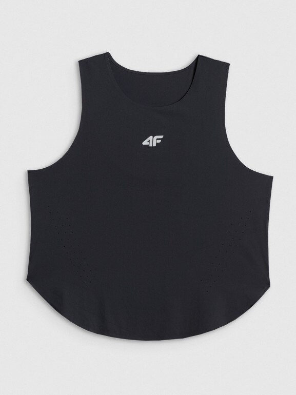 Damski top treningowy 4F 4FRSS26TFSLF1103 - czarny