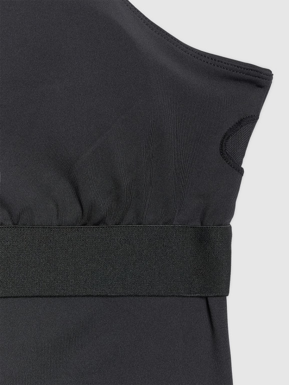 Damski top treningowy 4F 4FWMM00TFSLF0763 - czarny