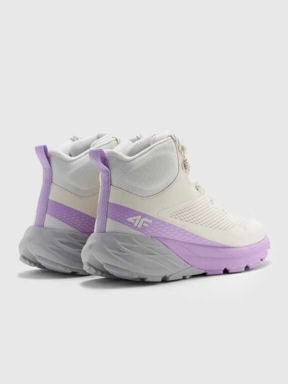 Damskie buty trekkingowe 4F SPEED HIKER 4FWMM00FOTSF035 - różowe