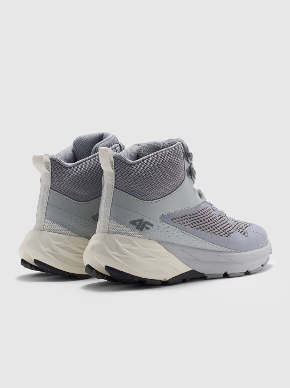 Damskie buty trekkingowe 4F SPEED HIKER 4FWMM00FOTSF035 - szare