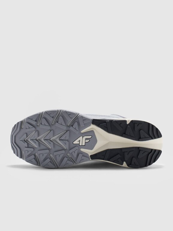 Damskie buty trekkingowe 4F SPEED HIKER 4FWMM00FOTSF035 - szare
