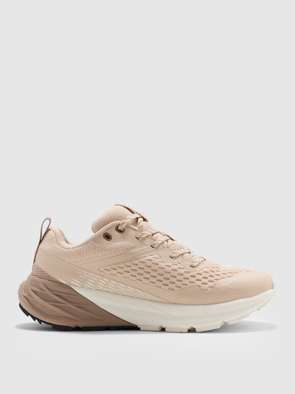 Damskie buty trekkingowe trailowe z membraną Speed Hiker 4F 4FWMM00FOTSF033 - beżowe