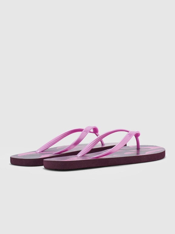 Damskie japonki 4F 4FRMM00FFLIF138 - fioletowe