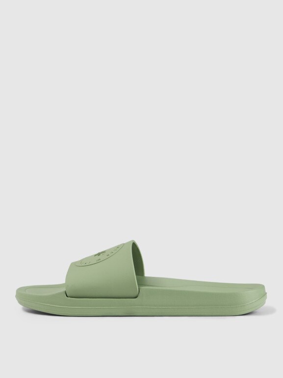 Damskie klapki 4F 4FRSS26FSLIF061 - zielone