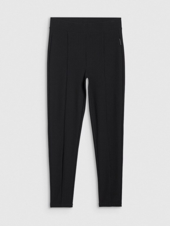 Damskie legginsy 4F 4FWAW25TTIGF237 - czarne